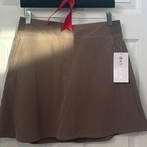 Athleta Women's Tan Skort with Pockets